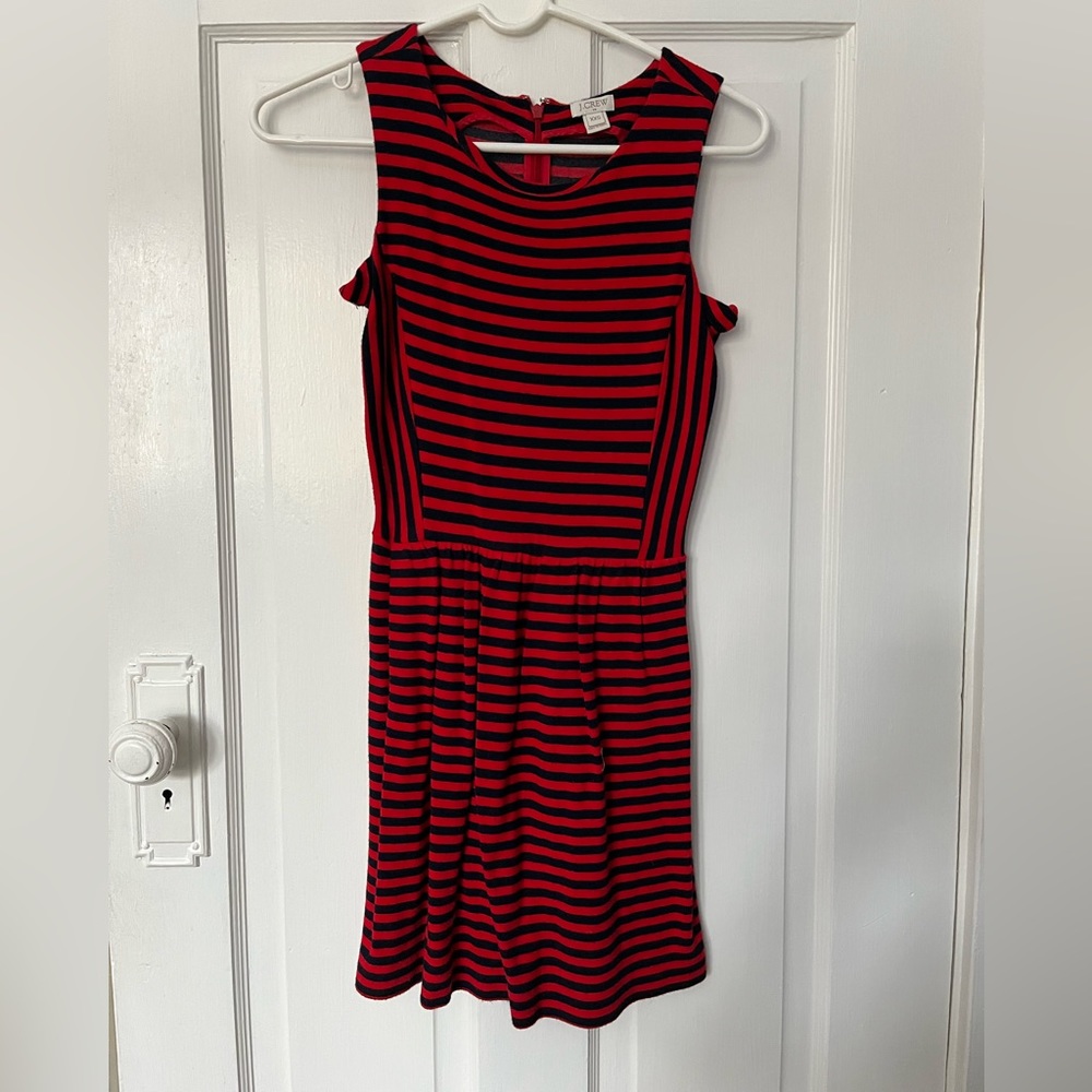 J Crew cotton stretch mini dress
